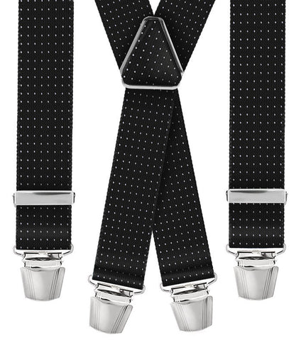 Bretella pattern pois nera