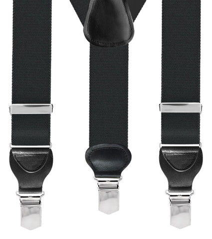 Bretella Inserti Pelle Nero